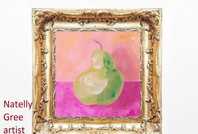 Pear Painting