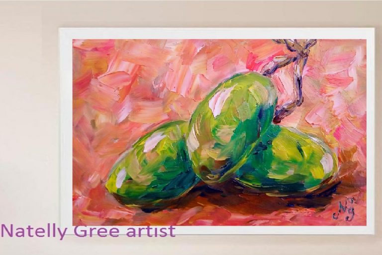 Grape Oil Painting